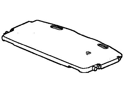 Chrysler SG491DVAB PANEL Shelf Trim