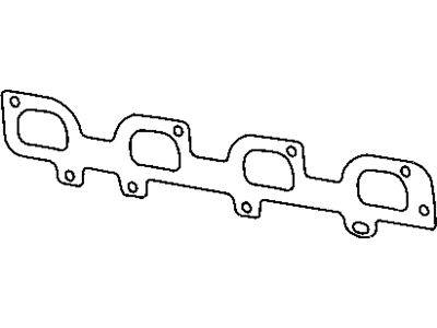 Dodge 5038099AA GASKET Exhaust Manifold