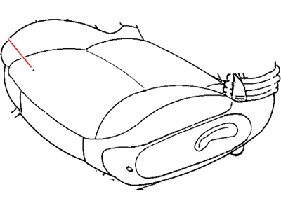 2006 Chrysler Sebring Seat Cover - YJ641DVAA