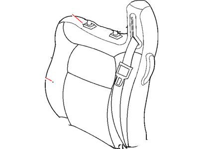 2006 Chrysler Sebring Seat Cover - YK761L5AA