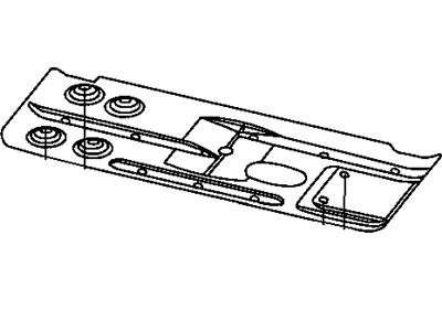 Dodge 52022047AA SKID PLATE Transfer Case