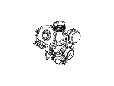 Dodge R5047246AA TURBOCHARGER