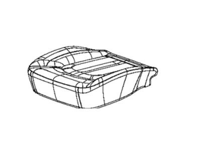 Mopar 6RX84LA3AA Cover Front Seat Cushion