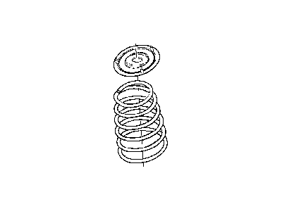 2001 Dodge Neon Coil Springs - 5272285AA