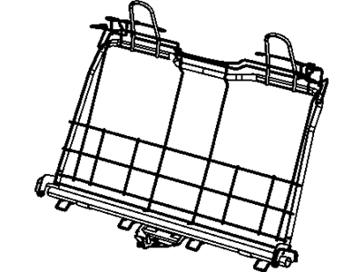 Chrysler 68024921AA Seat Back Frame