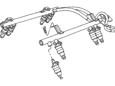 Mopar 5096292AB Fuel Rail