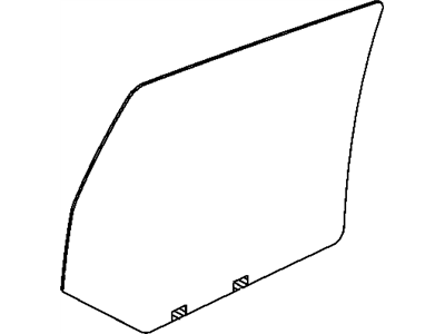 Jeep 55394310AA GLASS Rear Door