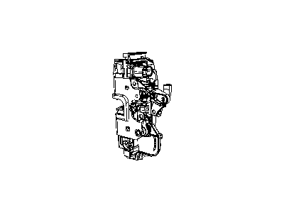 Dodge Grand Caravan Door Latch Assembly - 4589280AF