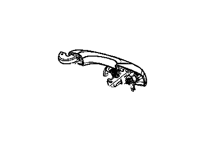 Chrysler Door Handle - WC81TZZAD