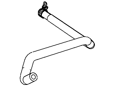 2014 Ram 2500 Brake Booster Vacuum Hose - 55398761AD