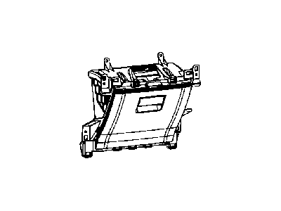 Ram 1EA971DVAG CUPHOLDER Instrument Panel