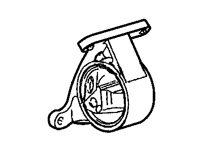 Jeep 52058937AC INSULATOR Engine Mount