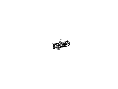 Jeep Wrangler Emblem - 68089352AA