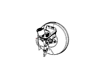 Dodge Caliber Brake Line - 5105189AE