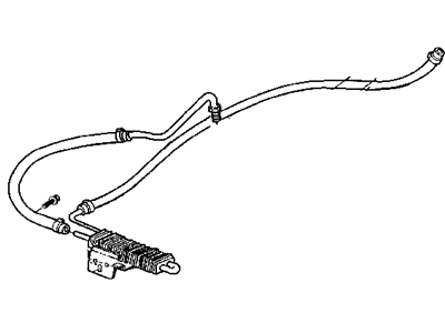 Dodge Ram 2500 Power Steering Hose - 52038567AC