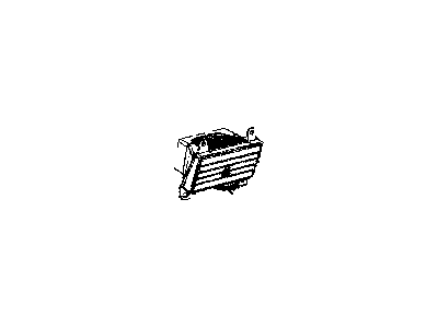 Dodge 1AV56BDAAB HOUSING Air Conditioning Outlet