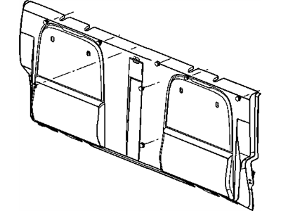 Dodge 5JJ381DHAA PANEL Cab Back