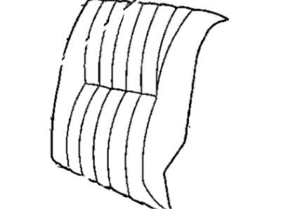 Mopar HR23MB7 Cover, Back, Rear Passenger Side