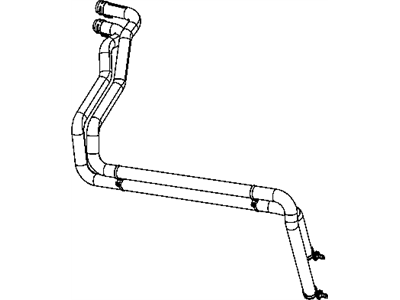 Ram 55056905AA HOSE Heater Core Supply And Return