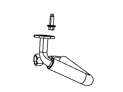 Dodge 4593693AB TUBE EGR Valve