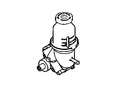 Jeep 5011231AB CAP Power Steering Reservoir