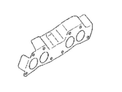 1993 Dodge Ram 50 Exhaust Manifold Gasket - MD190962
