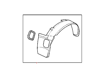 Dodge 4860308 SHIELD Wheelhouse