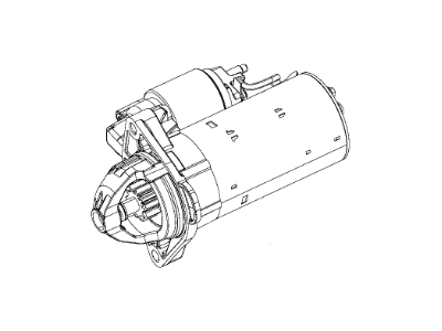 Jeep 56029667AC STARTER Engine