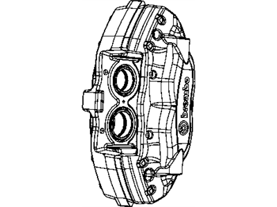2008 Dodge Magnum Brake Caliper - 5175109AA