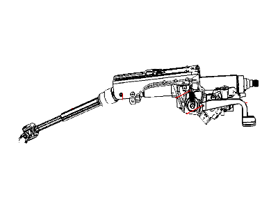 Jeep Steering Column - 4664341AS