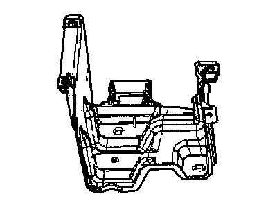 Dodge 4860363AB BRACKET Dash Panel Junction Box