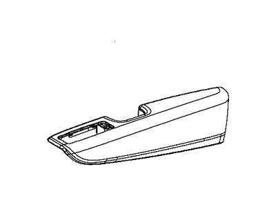 Jeep Grand Cherokee Armrest - 6CW38DX9AA
