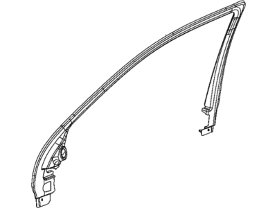 2017 Jeep Grand Cherokee Door Moldings - 5SF581FAAB