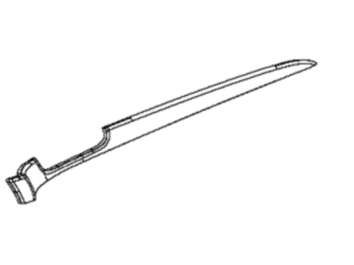Jeep 68303162AA APPLIQUE Front Door