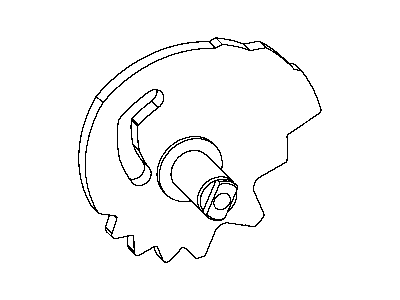 Jeep 68001925AB SECTOR ASSEMBLY Transfer case