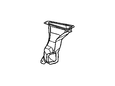Dodge 5133445AA DUCT Defroster
