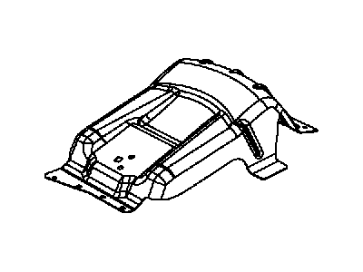 Dodge 4575718AE BRACKET Spare Tire