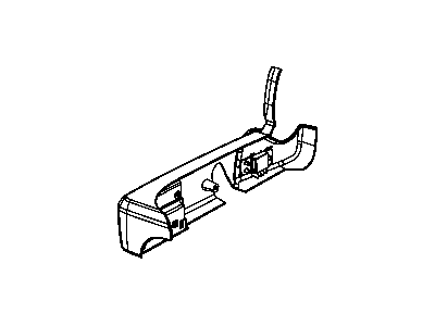 Ram 1CF52DX9AB COVER Seat Riser Two Passenger