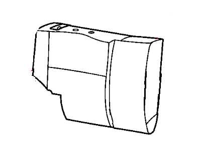 Jeep YL981DVAA COVER Rear Seat Back 60%