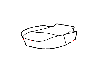 Jeep YL951DVAA COVER Rear Seat Cushion 40%