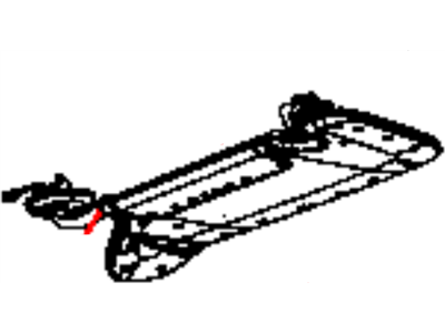 Ram C/V Sun Visor - 1JE89DX9AA
