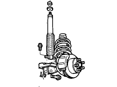 Jeep 52005575 RETAINER Shock Absorber