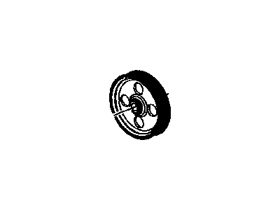 Chrysler Alternator Pulley - 4861506AG