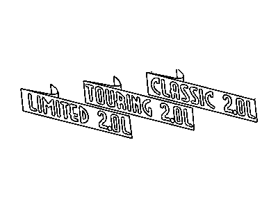 Chrysler 5303532AA NAMEPLATE