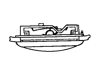 Dodge YQ85BD1AA LAMP Dome And Reading