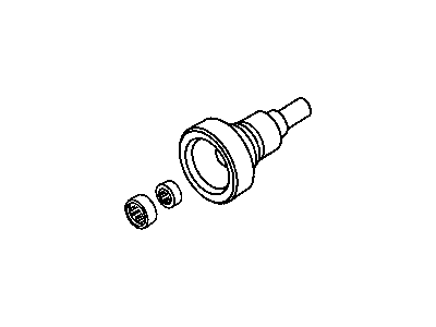 Dodge 5161535AA OUTPUT SHAFT Transfer Case