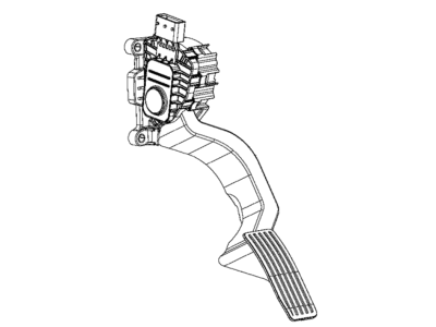Mopar 4581652AD Pedal Accelerator