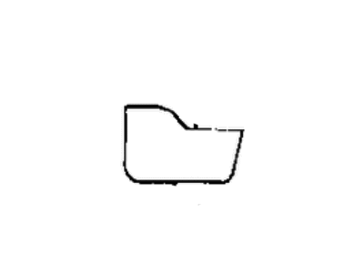 1990 Jeep Wrangler Door Hinge - 55016578