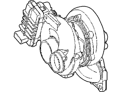 Jeep Turbocharger - 68004663AA