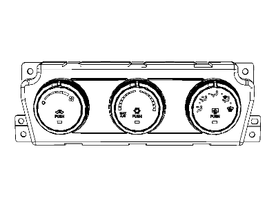 Mopar 55056826AF Control A/C And Heater